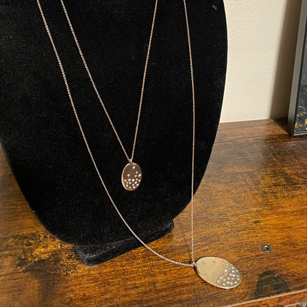 Delicate 2-in-1 Layered Necklace with Pendant